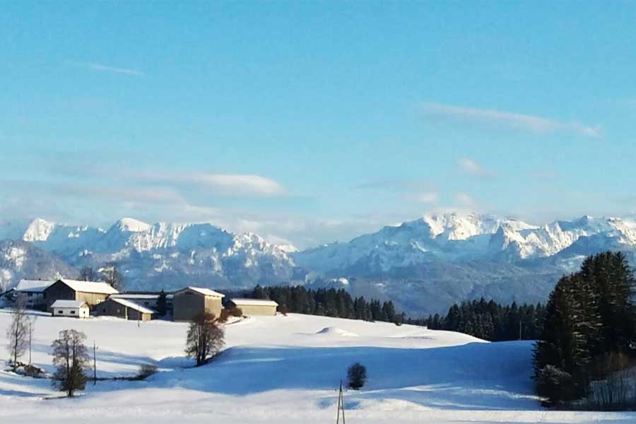 Aussicht im Winter